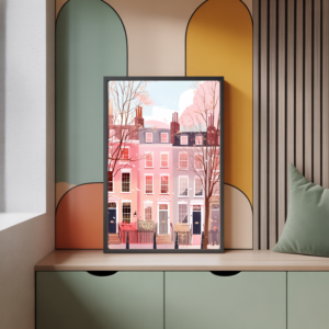 Pink Wall Art For Childrens Room