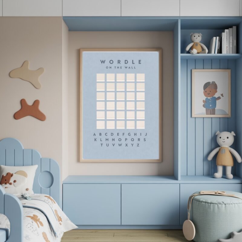 Wordle Wall Art Printable - (Digital Print Only) - Cool Interactive Decor