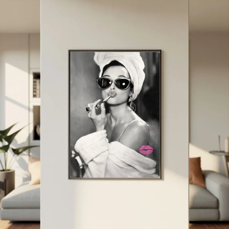 Audrey Hepburn Wall Art - Photographic Art - Digital Download