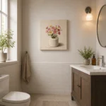 Toilet Paper Flowers Wall Art Print