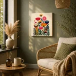 Woodland Flowers Wall Art
