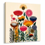 Woodland Flowers Wall Art