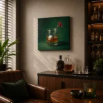 Whisky And Golf Sports Wall Art