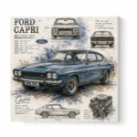 Ford Capri Wall Art